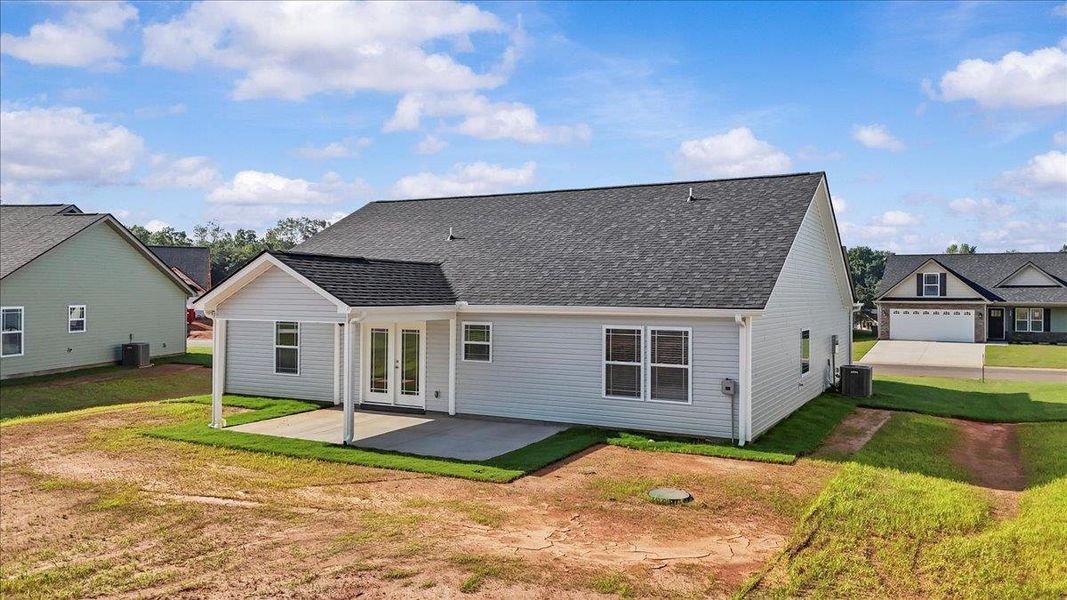 Front exterior of a new home in Mills Gin, Campobello, SC, highlighting curb appeal (Image 19).