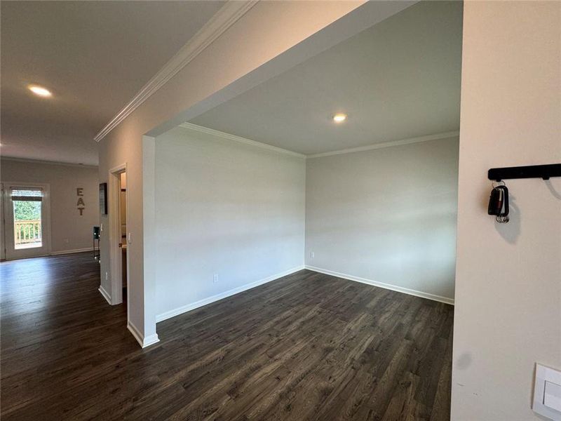 Spacious, unfurnished interior of a new home in , Dallas (Image 45).