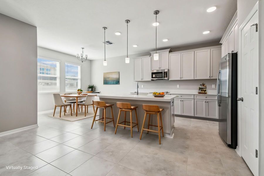 Kitchen - Virtually Staged