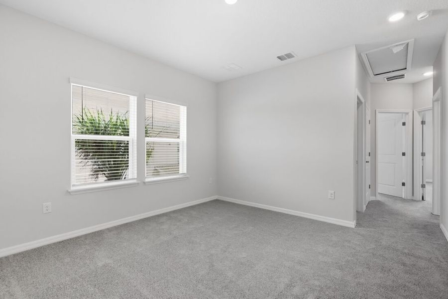 Spacious, unfurnished interior of a new home in Cherry Elm at SilverLeaf, St. Augustine (Image 40).