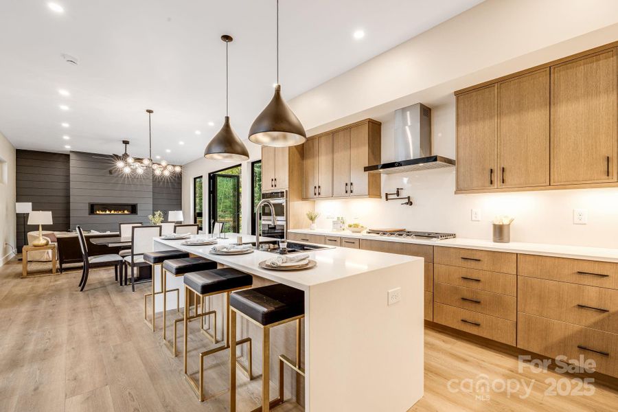 Furnished interior view inside a new home in , Asheville (Image 29). Furnished interior view inside a new home in , Asheville (Image 29).