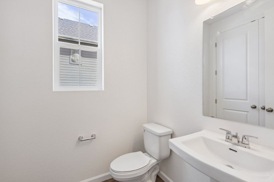 Furnished interior view inside a new home in The Town Collection at Independence, Elizabeth (Image 6).