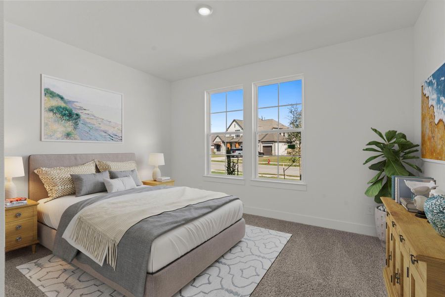 Furnished interior view inside a new home in Westland Ranch 60' Homesites, League City (Image 25). Furnished interior view inside a new home in Westland Ranch 60' Homesites, League City (Image 25).