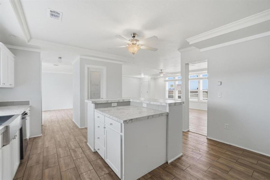 Furnished interior view inside a new home in , Hawley (Image 7).