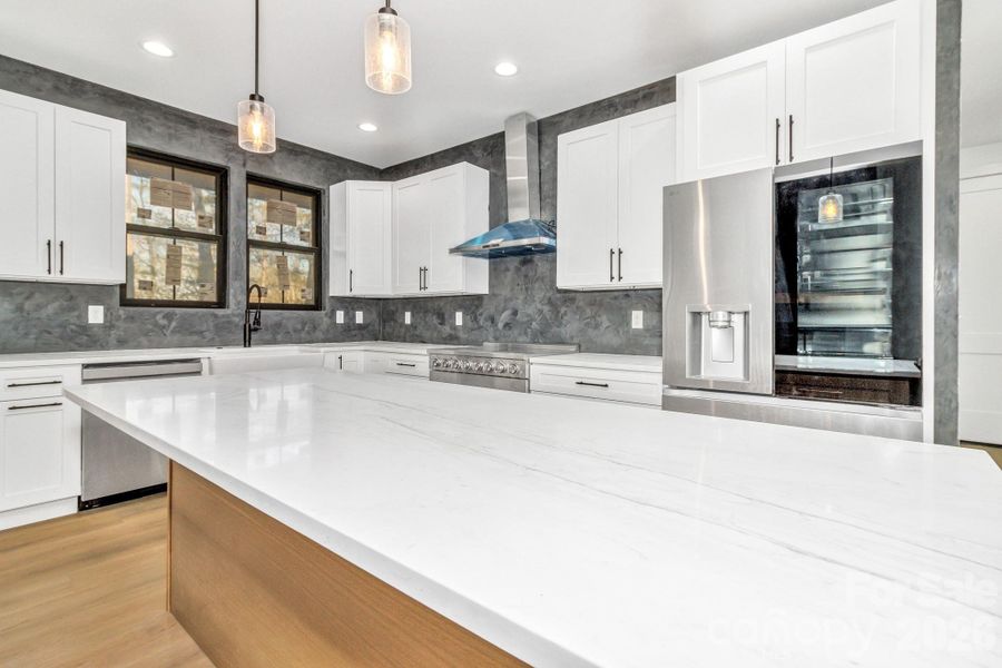 Furnished interior view inside a new home in , Mills River (Image 7).