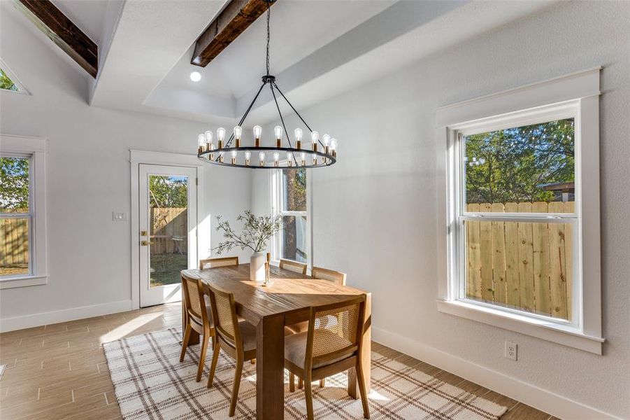 Furnished interior view inside a new home in , Fort Worth (Image 12).