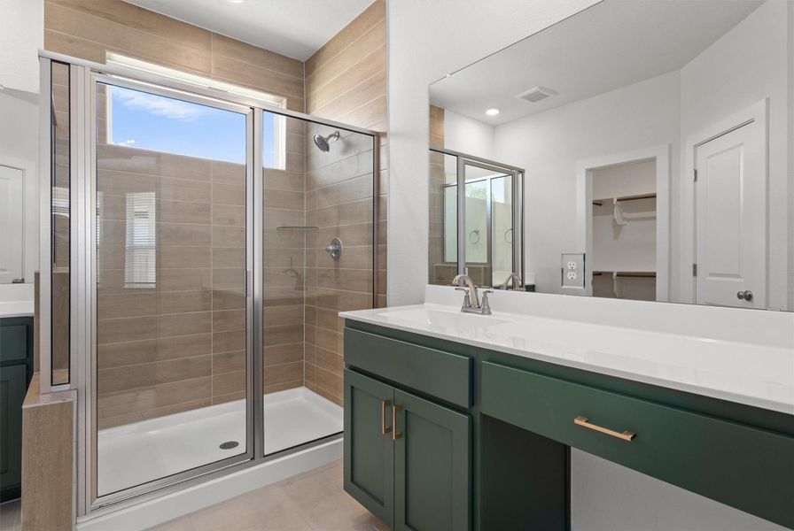 Primary bathroom Primary bathroom