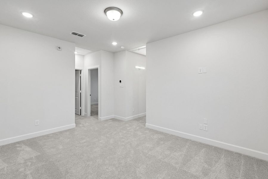 Spacious, unfurnished interior of a new home in Grange 45' Homesites, Katy (Image 24). Spacious, unfurnished interior of a new home in Grange 45' Homesites, Katy (Image 24).