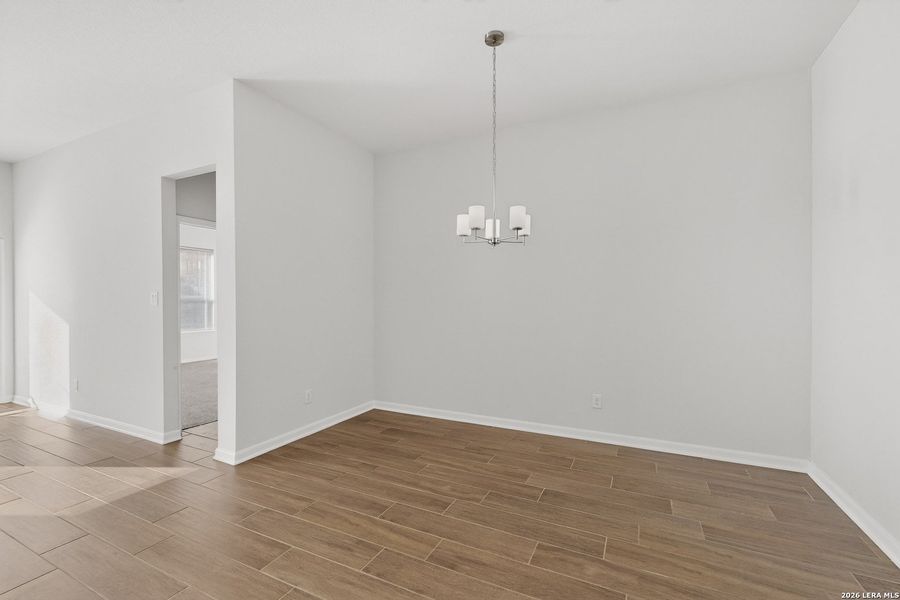 Spacious, unfurnished interior of a new home in Bricewood, San Antonio (Image 27). Spacious, unfurnished interior of a new home in Bricewood, San Antonio (Image 27).