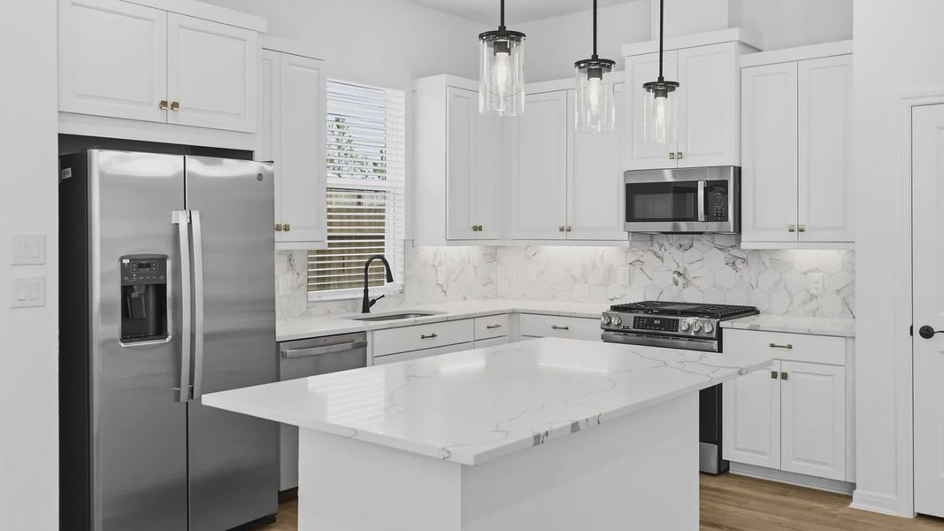 Furnished interior view inside a new home in Woodforest, Montgomery (Image 5).