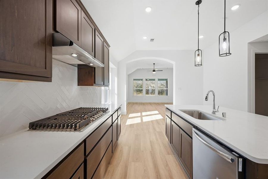 Furnished interior view inside a new home in Gateway Village - The Reserve, Denison (Image 7).