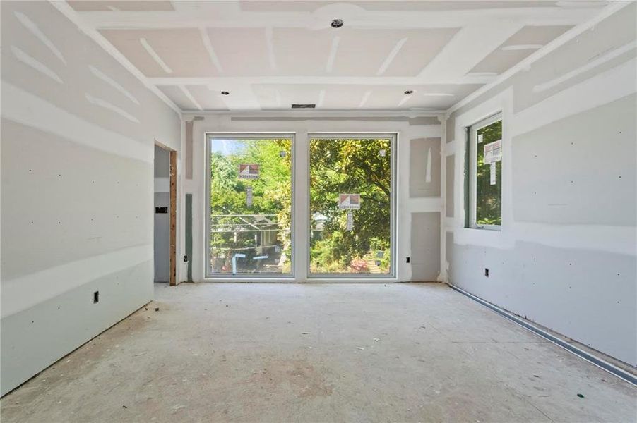 In-progress construction of a new home in , Atlanta, GA (Image 10).