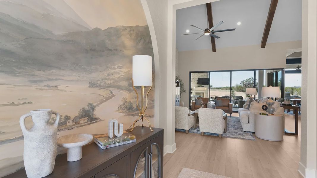 Furnished interior view inside a new home in Feathergrass, Florence (Image 7). Furnished interior view inside a new home in Feathergrass, Florence (Image 7).