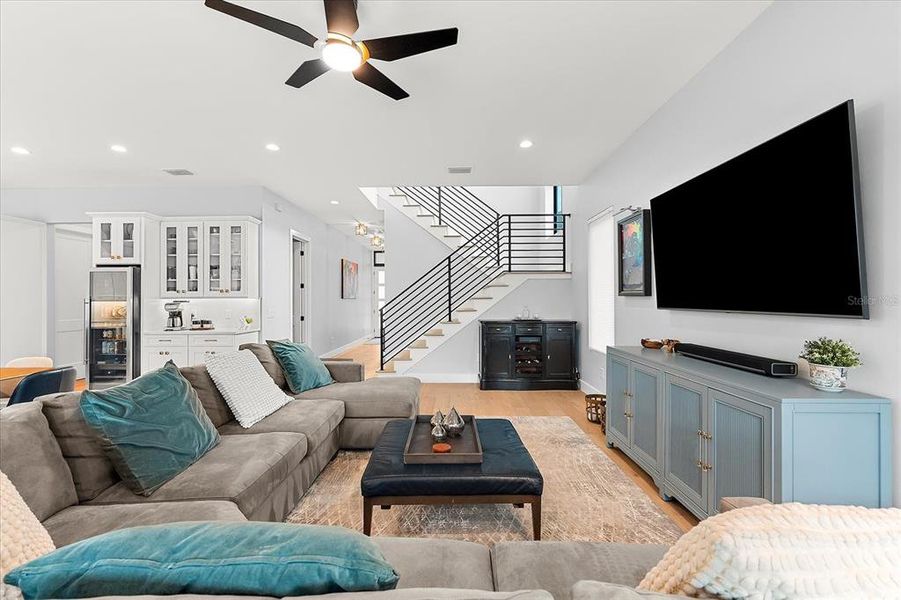 Furnished interior view inside a new home in , Tampa (Image 56).