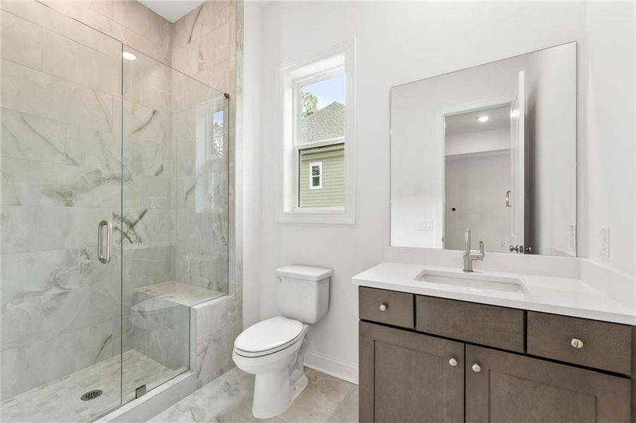 Furnished interior view inside a new home in Ashbury Commons, Powder Springs (Image 5).