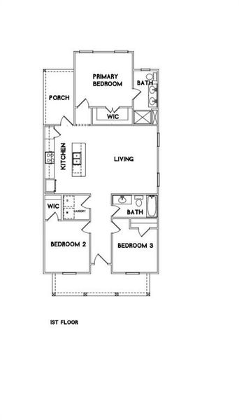 2D floor plan layout of this home in , Carrollton, GA (Image 3). 2D floor plan layout of this home in , Carrollton, GA (Image 3).