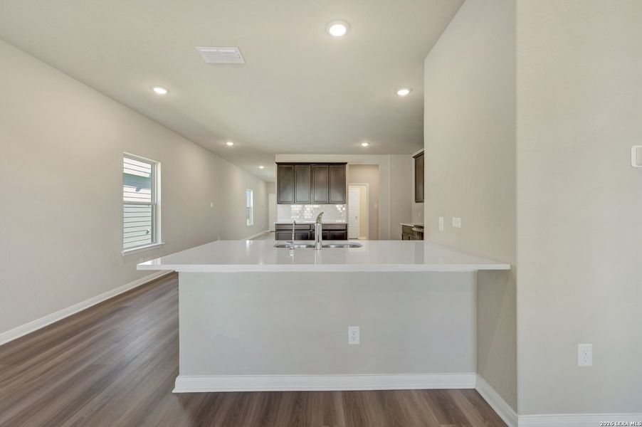 Furnished interior view inside a new home in Park Place, New Braunfels (Image 7).