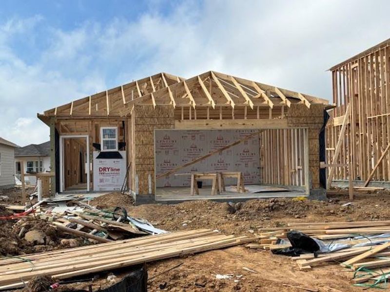 In-progress construction of a new home in Laurel Farms, Brookshire, TX (Image 19). In-progress construction of a new home in Laurel Farms, Brookshire, TX (Image 19).