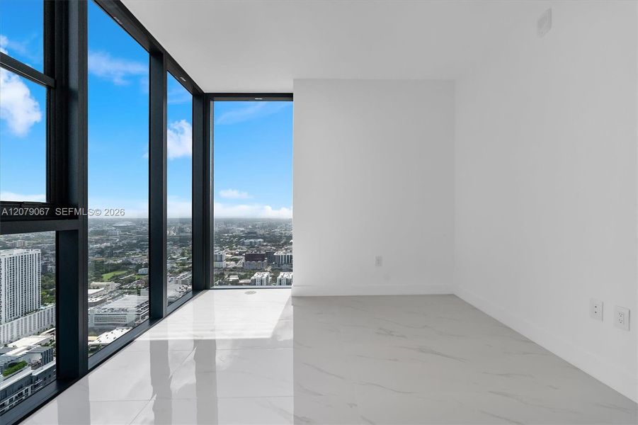 Spacious, unfurnished interior of a new home in Aria Reserve, Miami (Image 11). Spacious, unfurnished interior of a new home in Aria Reserve, Miami (Image 11).