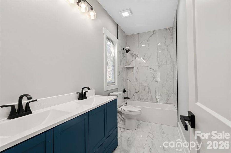 Furnished interior view inside a new home in , Hickory (Image 5).
