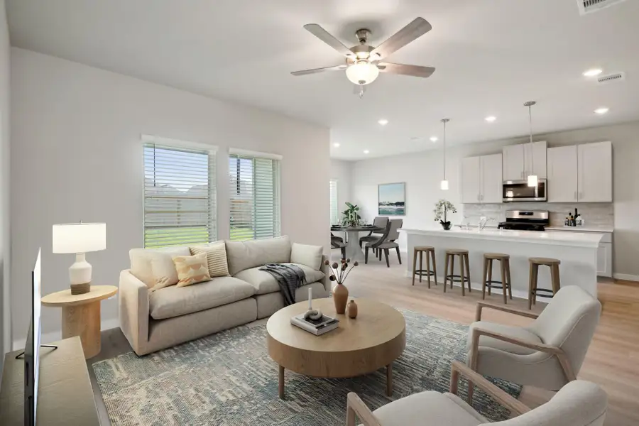 Photo is not of the actual home, but is an inspirational photo of builder’s model home and may depict options, furnishings, and/or decorator features that are not included