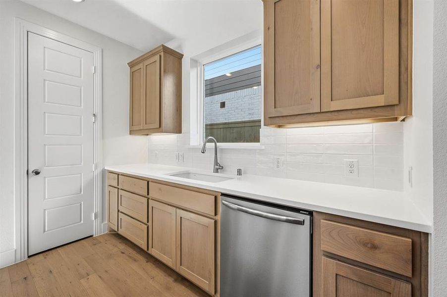Furnished interior view inside a new home in Pecan Square, Northlake (Image 8).