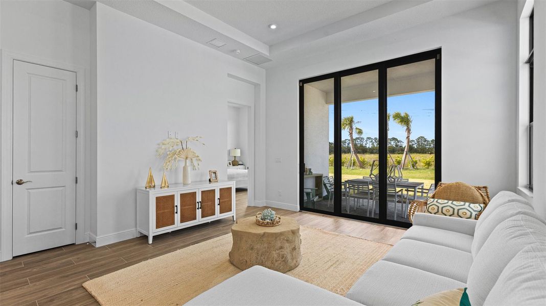 Furnished interior view inside a new home in PGA Village Verano, Port St. Lucie (Image 16). Furnished interior view inside a new home in PGA Village Verano, Port St. Lucie (Image 16).