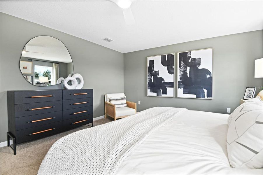 Furnished interior view inside a new home in Maple Ridge, Palmetto (Image 9). Furnished interior view inside a new home in Maple Ridge, Palmetto (Image 9).