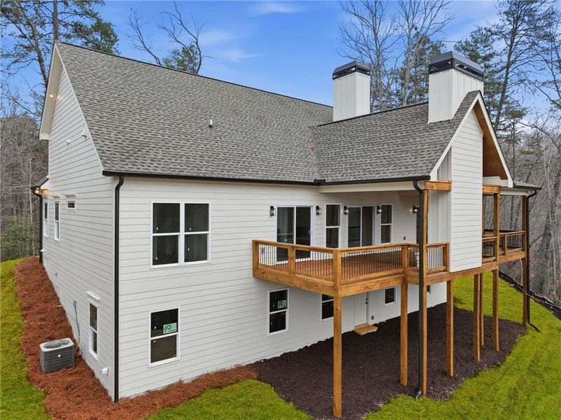 Exterior details and patio area of a home in , Dahlonega (Image 3).