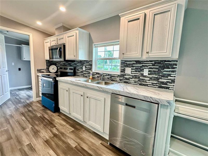 Furnished interior view inside a new home in , Astor (Image 10). Furnished interior view inside a new home in , Astor (Image 10).