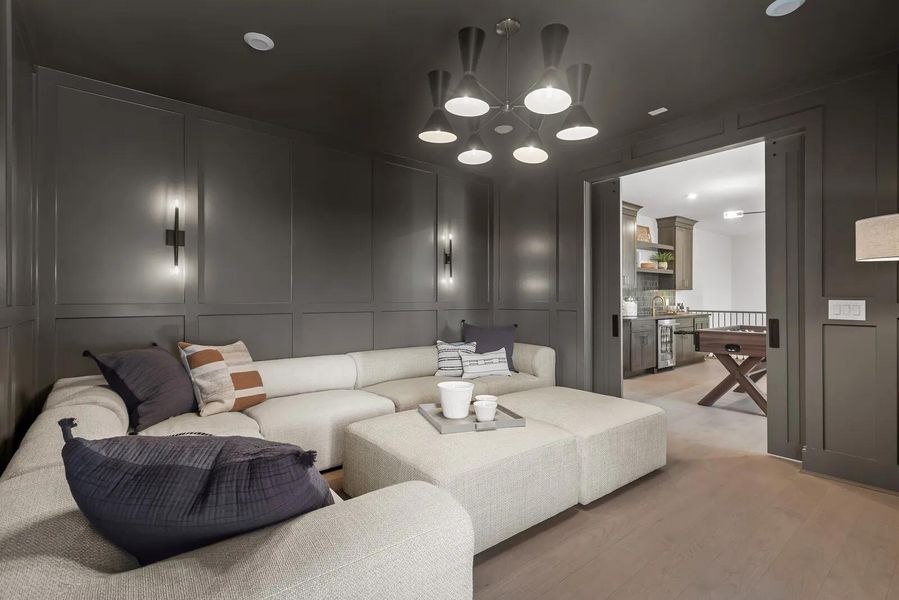 The Marabelle E Media Room