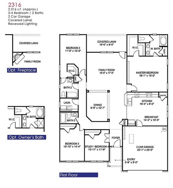 2316 Floor Plan