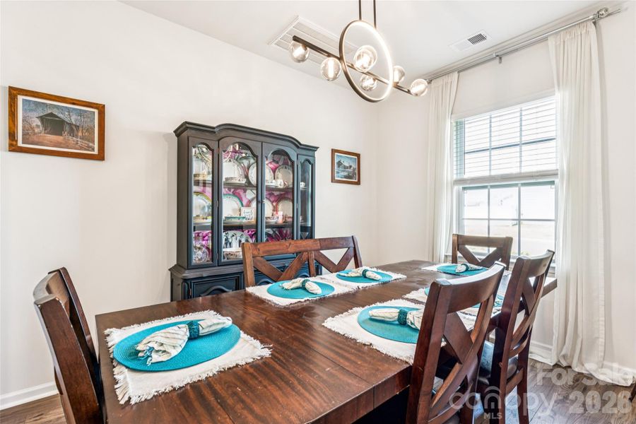 Furnished interior view inside a new home in Wallace Springs, Statesville (Image 7).