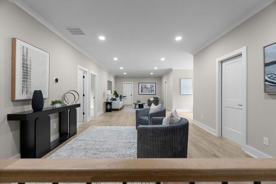Furnished interior view inside a new home in , Lilburn (Image 14).