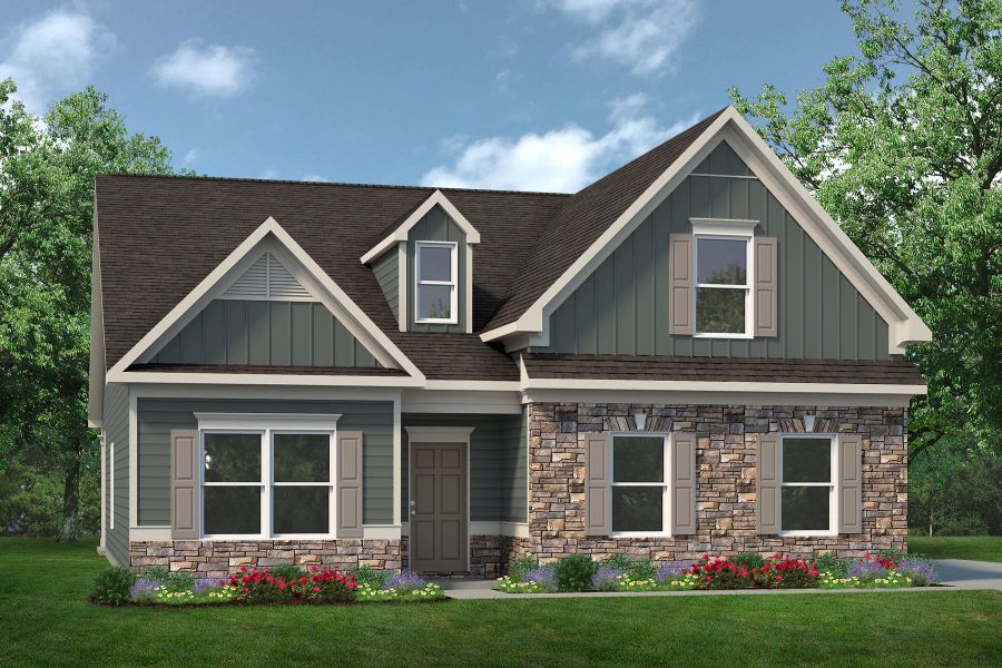 The Langford E with Bonus and Side Entry Garage