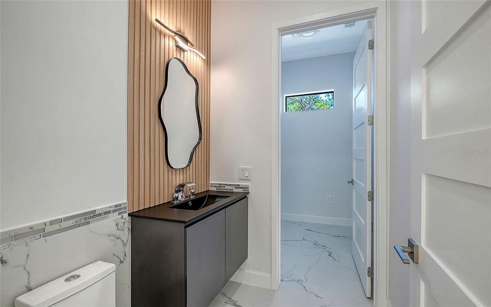 Furnished interior view inside a new home in , Sarasota (Image 36).
