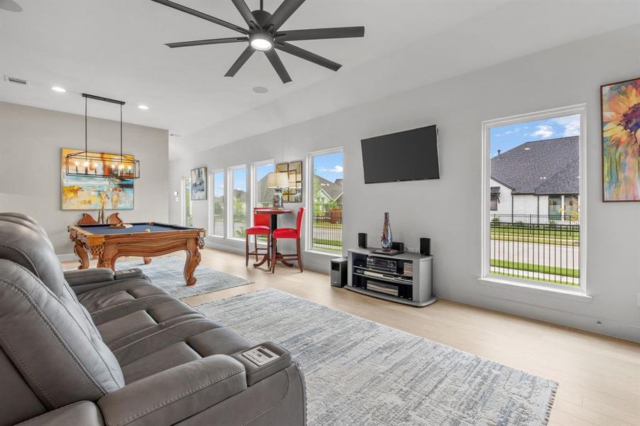 Furnished interior view inside a new home in , Fort Worth (Image 11).