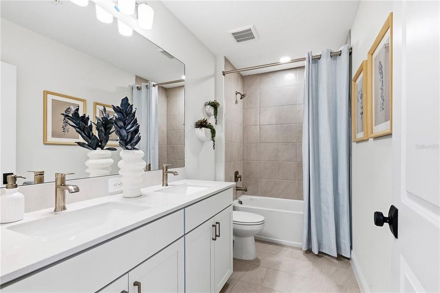 Furnished interior view inside a new home in Palmera at Wellen Park, North Port (Image 11).