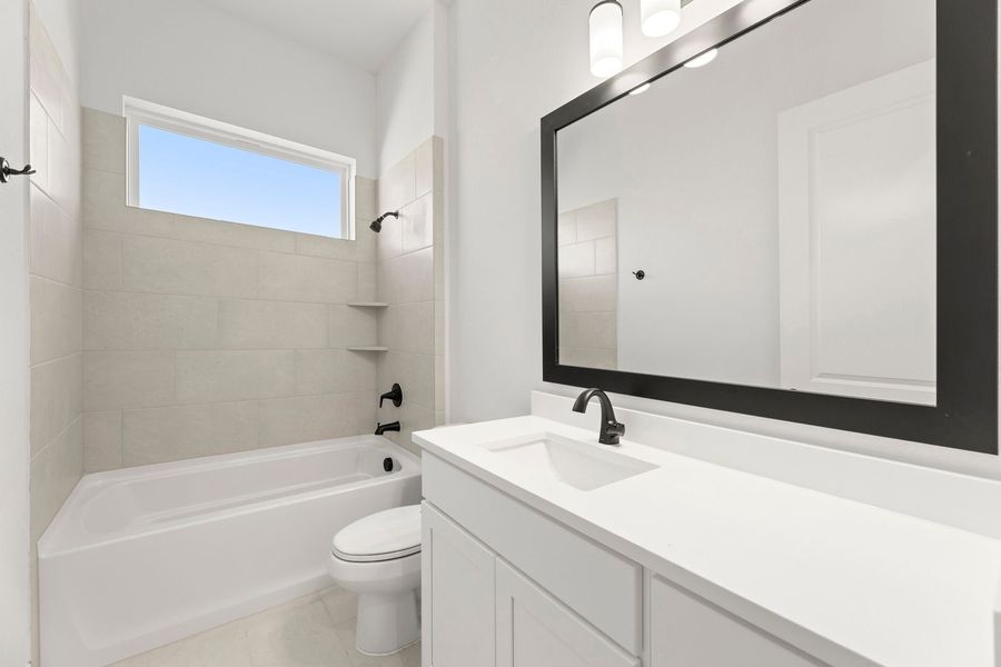 Furnished interior view inside a new home in Devonshire, Forney (Image 5).