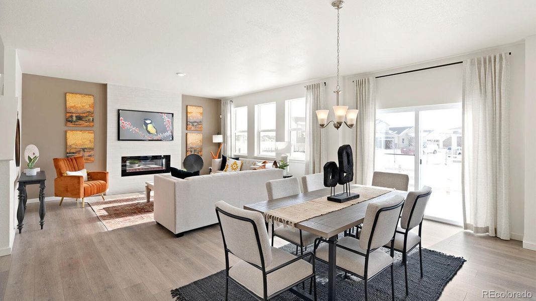 Furnished interior view inside a new home in Brighton Crossing, Brighton (Image 22).