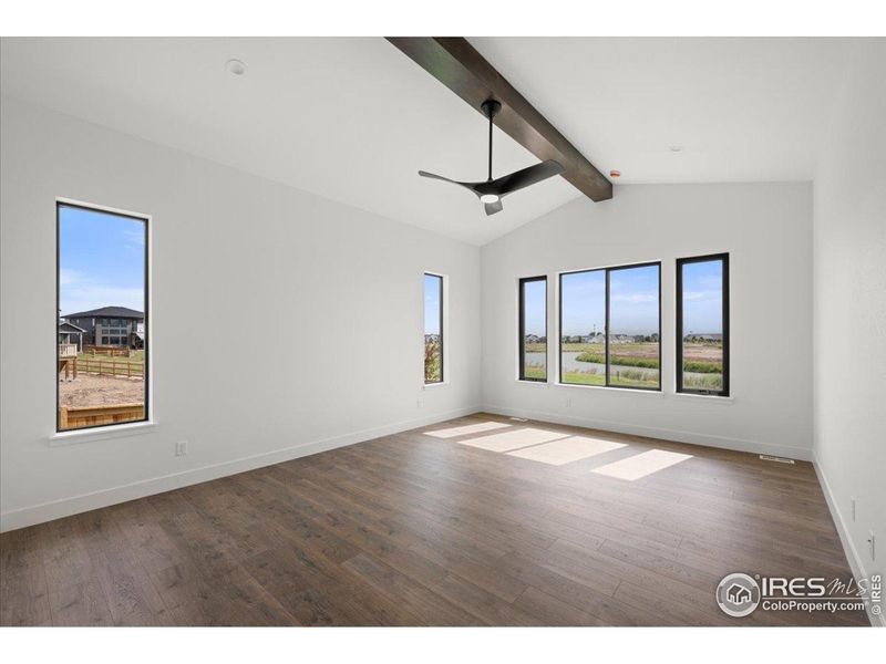 Spacious, unfurnished interior of a new home in Greenspire At Windsor Lake, Windsor (Image 15). Spacious, unfurnished interior of a new home in Greenspire At Windsor Lake, Windsor (Image 15).