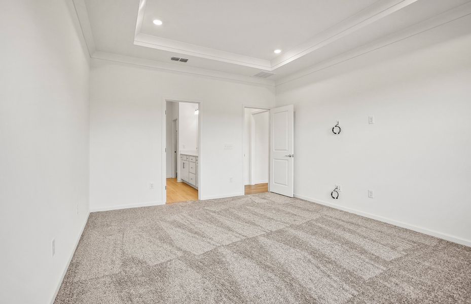 Spacious, unfurnished interior of a new home in Michaux Gardens, Belmont (Image 29). Spacious, unfurnished interior of a new home in Michaux Gardens, Belmont (Image 29).