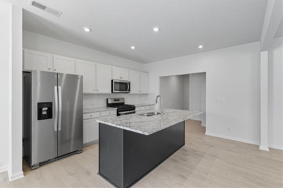 Furnished interior view inside a new home in Park Center Pointe, Austell (Image 15). Furnished interior view inside a new home in Park Center Pointe, Austell (Image 15).
