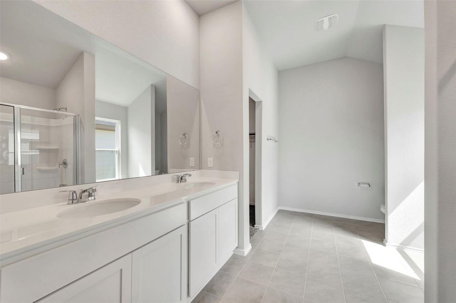 Furnished interior view inside a new home in Carillon, Manor (Image 14).