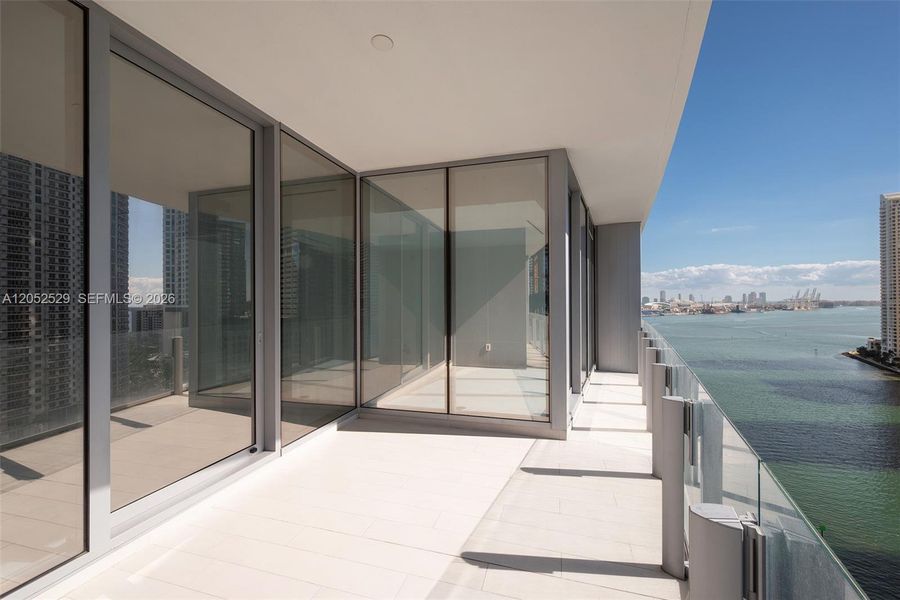 Exterior details and patio area of a home in , Miami (Image 1). Exterior details and patio area of a home in , Miami (Image 1).