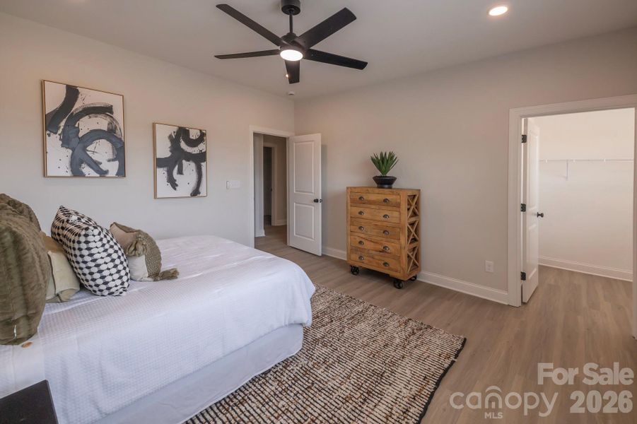 Furnished interior view inside a new home in , Charlotte (Image 18).