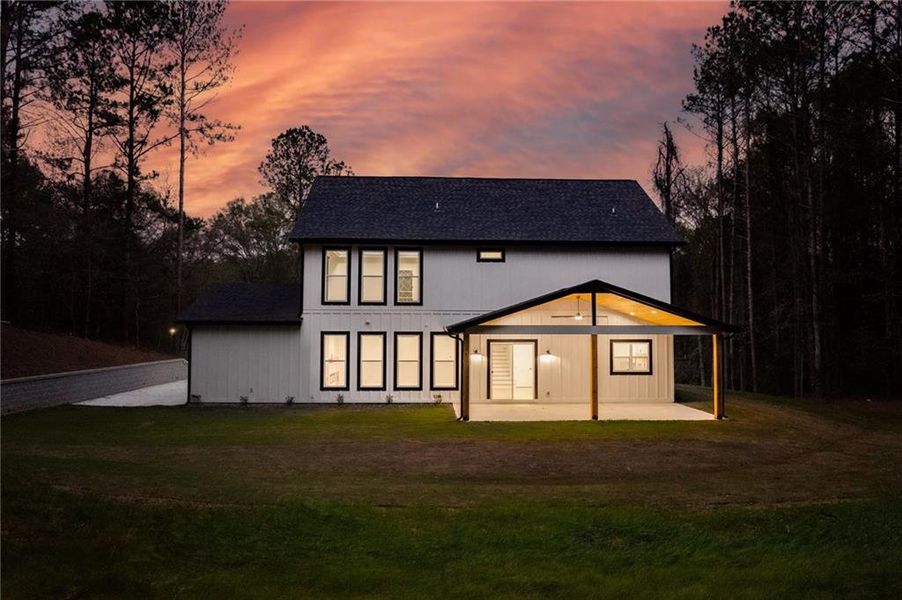 Front exterior of a new home in , Winder, GA, highlighting curb appeal (Image 22).