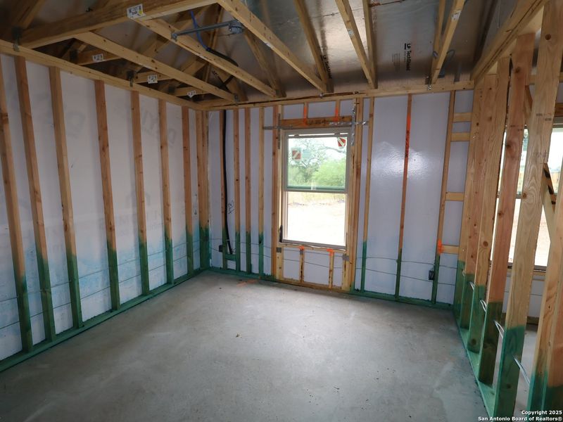 In-progress construction of a new home in Cinco Lakes, San Antonio, TX (Image 14).