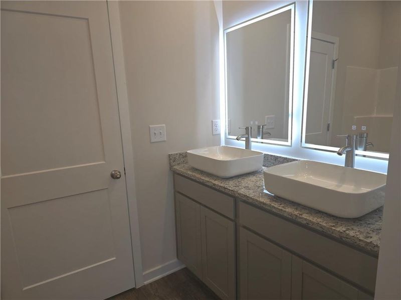 Furnished interior view inside a new home in Southern Hills, McDonough (Image 9).