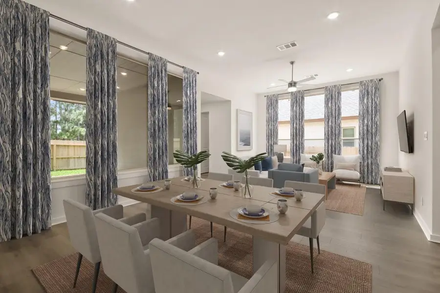 Dining Room - Virtually Staged